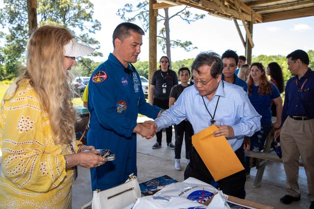 NASA image: Crew-4 Employee Event