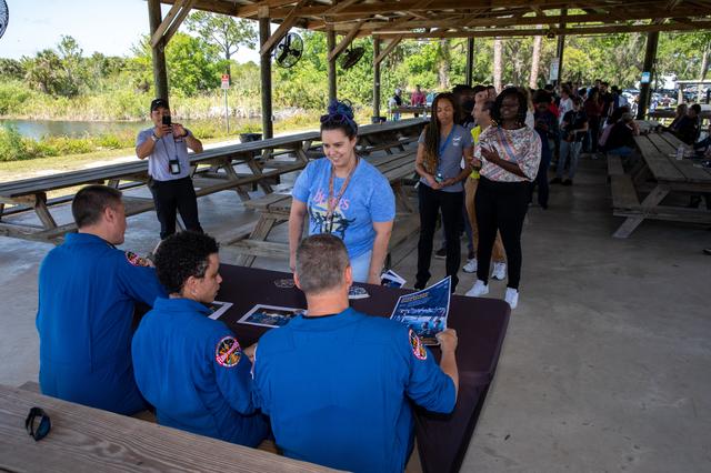 NASA image: Crew-4 Employee Event
