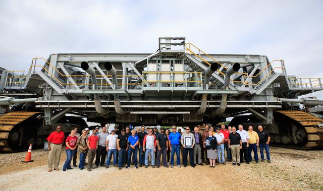 NASA image: Crawler Transporter-2 Guinness World Record Event