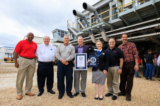 NASA image: Crawler Transporter-2 Guinness World Record Event