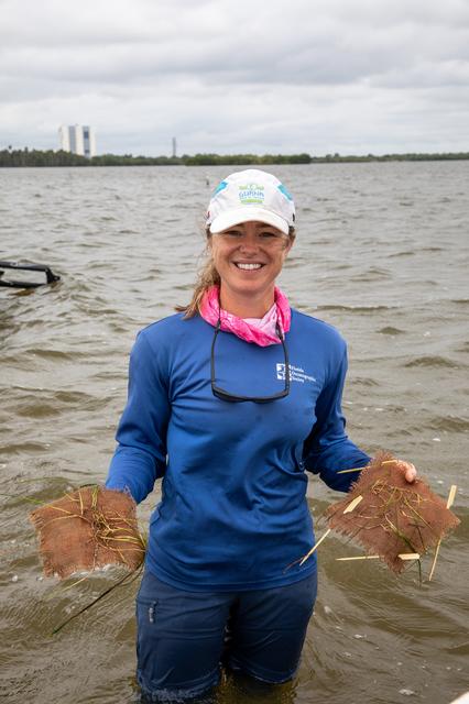 NASA image: Sea Grass Restoration Project