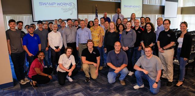 NASA image: Swamp Works Team Photo