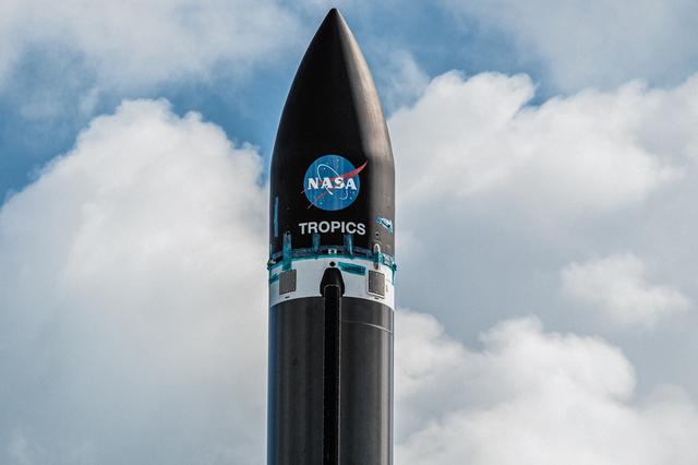 NASA image: TROPICS - Rocket Vertical on Pad
