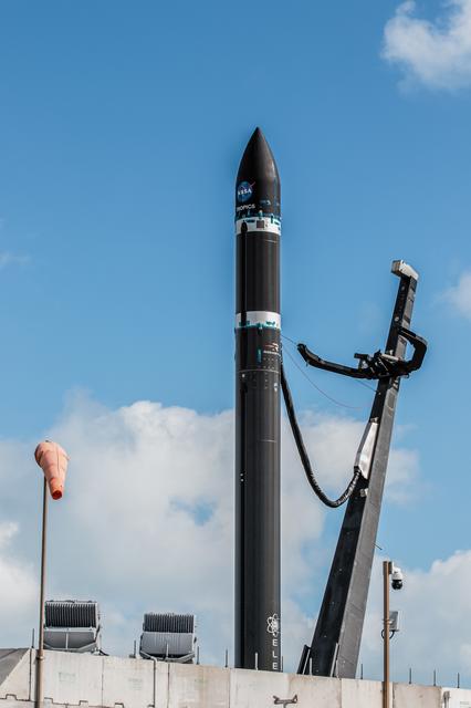 NASA image: TROPICS - Rocket Vertical on Pad
