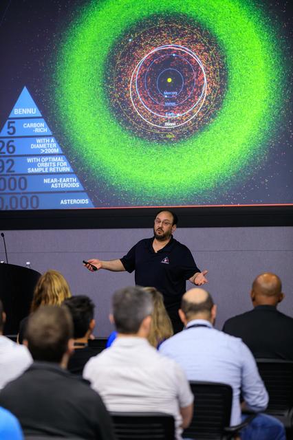 NASA image: OSIRIS-REx Presentation