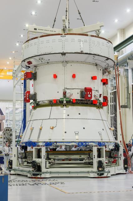 NASA image: Artemis II SM Move to Fast Cell