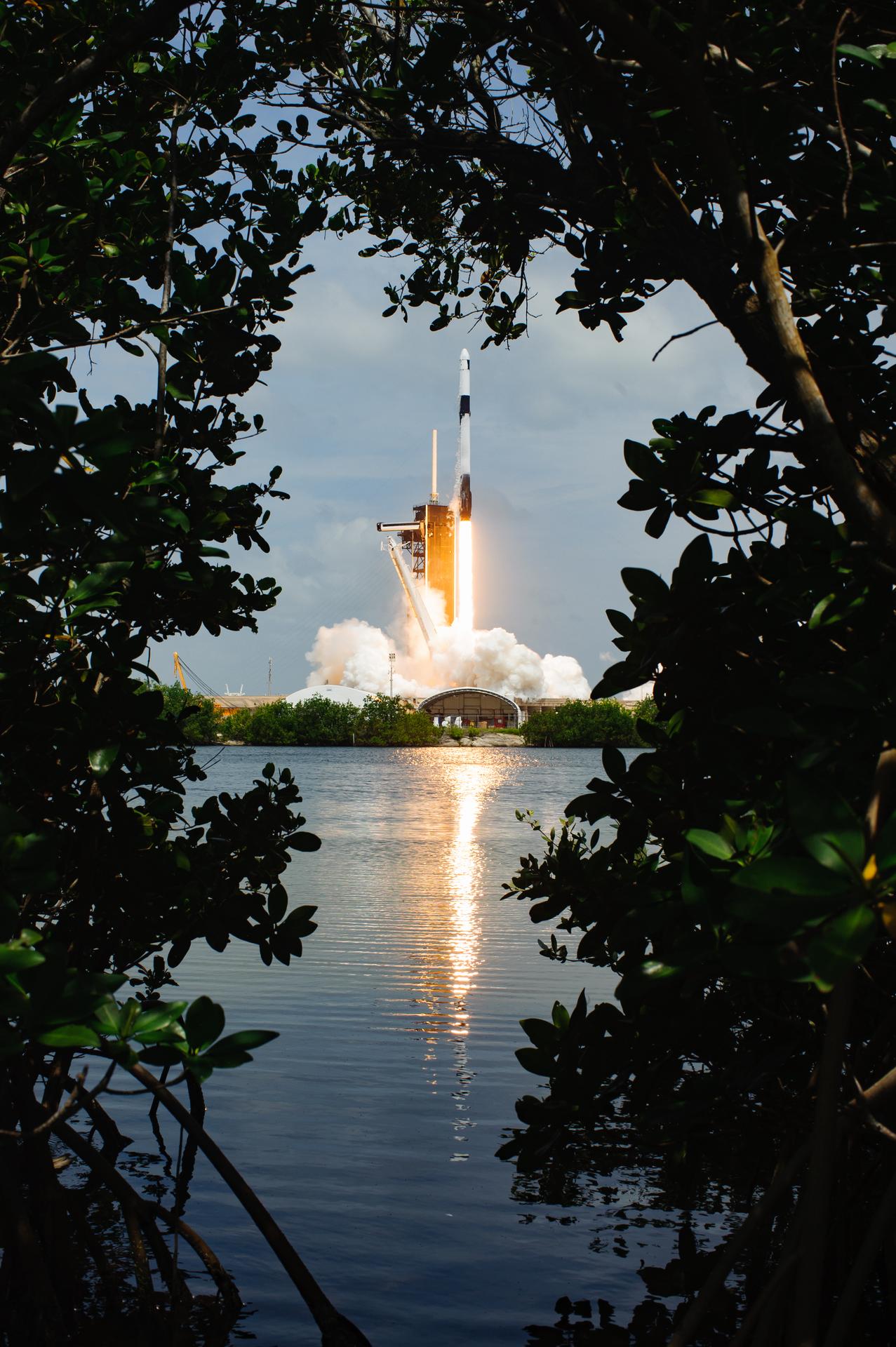 NASA and SpaceX launched the 28th commercial resupply mission of the Cargo Dragon from Launch Complex 39A at the agency's Kennedy Space Center in Florida. Liftoff occurred at 11:47 a.m. EDT, June 5, 2023. SpaceX's Dragon will deliver new science investigations, food, supplies, and equipment to the International Space Station for the crew, including the next pair of IROSAs (International Space Station Roll Out Solar Arrays). These solar panels, which roll out using stored kinetic energy, will expand the energy-production capabilities of the space station. This will be the third set launching in the SpaceX Dragon's trunk, and once installed, will help provide a 20% to 30% increase in power for space station research and operations.