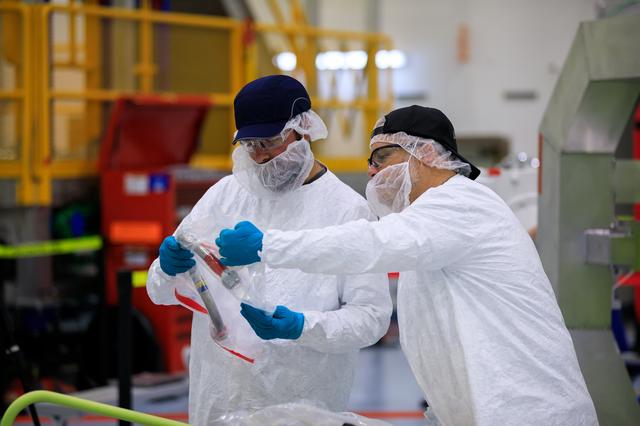 Artemis III Engine Section Photo Op