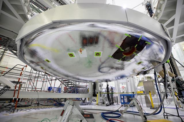 NASA image: Artemis II Heat Shield Installation