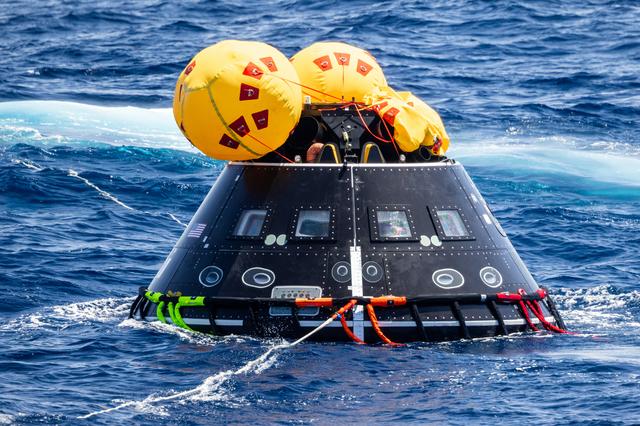 NASA image: Artemis II Orion Underway Recovery Test 10 (URT-10) - Day 3