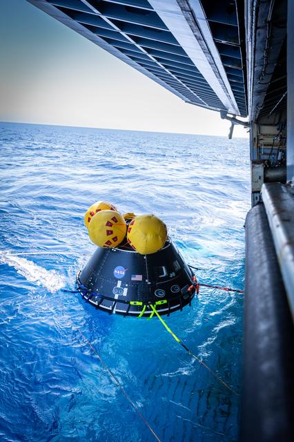 NASA image: Artemis II Orion Underway Recovery Test 10 (URT-10) - Day 3