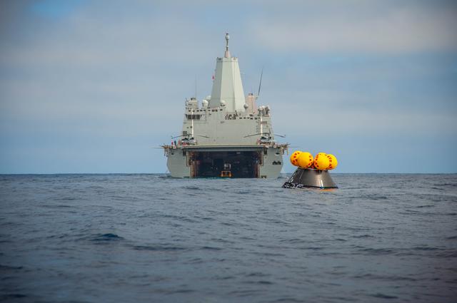 NASA image: Artemis II Orion Underway Recovery Test 10 (URT-10) - Day 3
