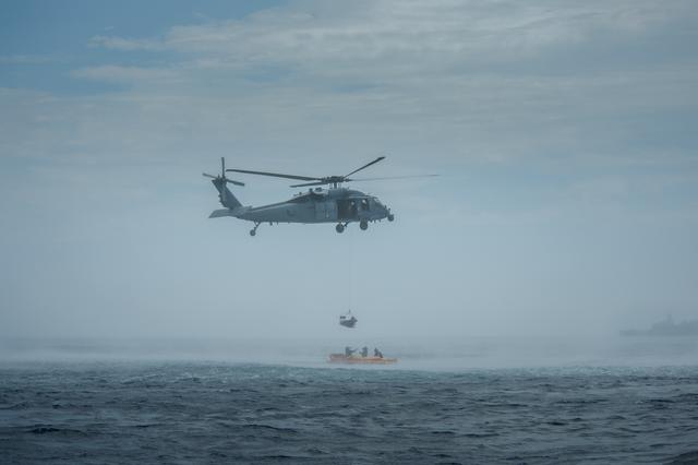 NASA image: Artemis II Orion Underway Recovery Test 10 (URT-10) - Day 5
