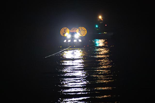 NASA image: Artemis II Orion Underway Recovery Test 10 (URT-10) - Day 8 - Ni