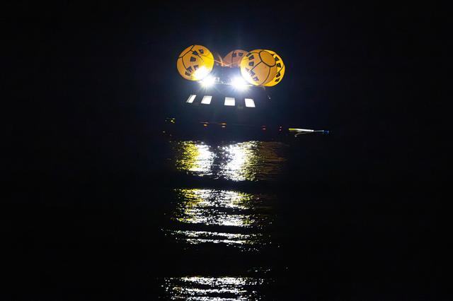 NASA image: Artemis II Orion Underway Recovery Test 10 (URT-10) - Day 8 - Ni