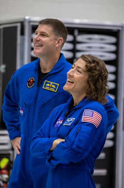 NASA image: KSC Orion Media Day - Artemis II Crew