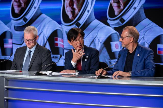 NASA image: NASA’s SpaceX Crew-7 Postlaunch News Conference