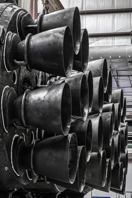 NASA image: SpaceX Falcon Heavy in Hangar Before Static Fire Test for NASA’s Psyche Mission