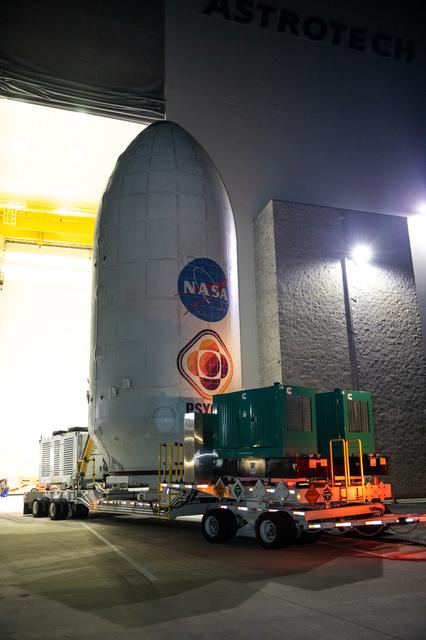 NASA image: Psyche Transport from Astrotech to LC 39A