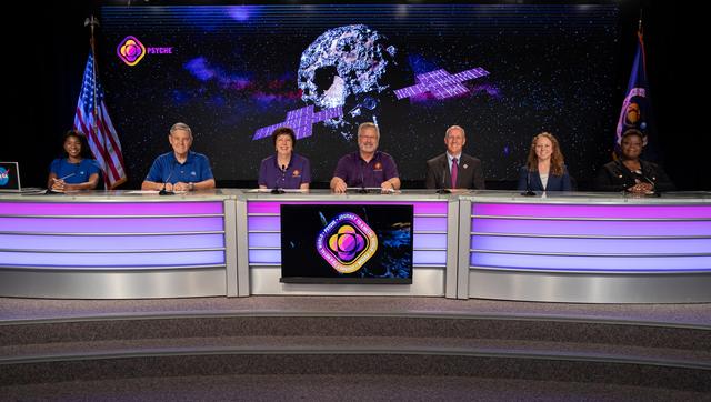 NASA image: Psyche Prelaunch News Conference 