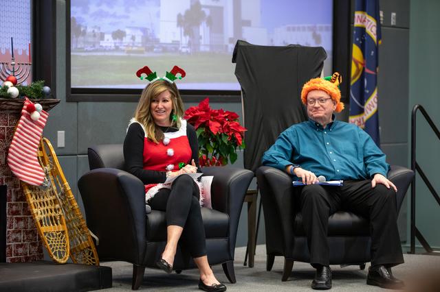 NASA image: KSC Town Hall and Holiday Coffee