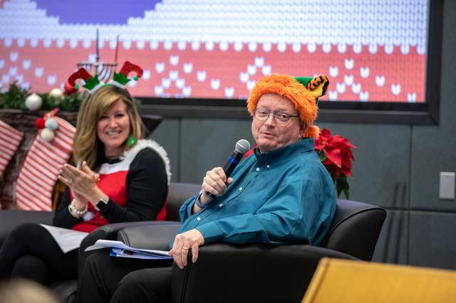 NASA image: KSC Town Hall and Holiday Coffee