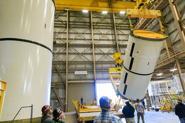NASA image: Artemis II Segment Offload and Rotation