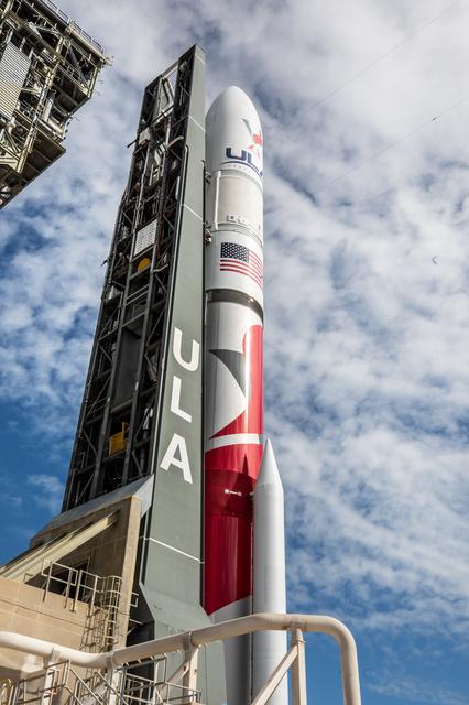 NASA image: CLPS PM-1 Astrobotic/ULA Rollout for Launch