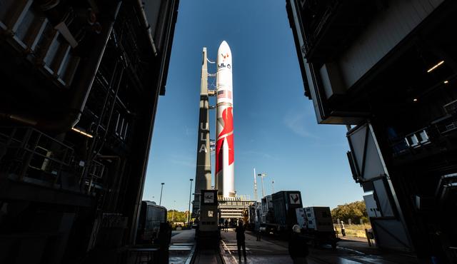 NASA image: CLPS PM-1 Astrobotic/ULA Rollout for Launch