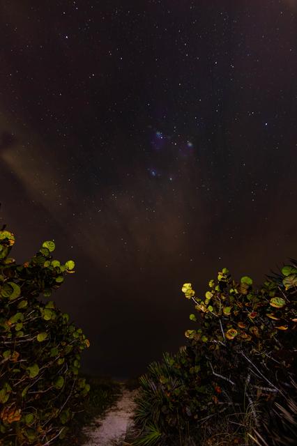 NASA image: Creative Photography - Night Sky at Beach