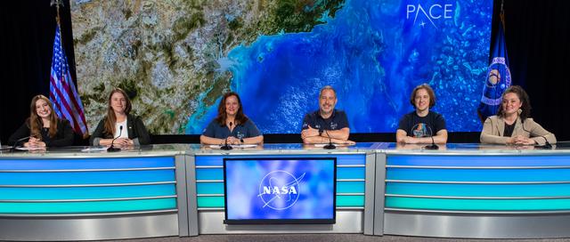 NASA image: PACE Science Briefing