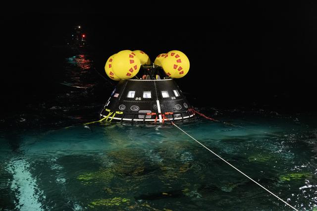 NASA image: Artemis II Orion Underway Recovery Test 11 (URT-11) - Day 2