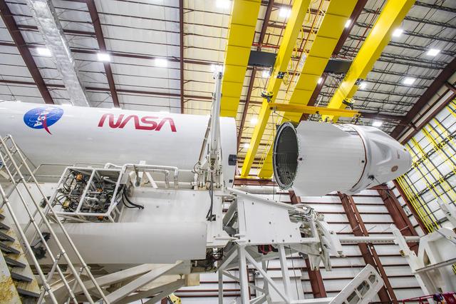 NASA image: NASA/SpaceX Crew-8 Dragon Mate to Falcon 9 