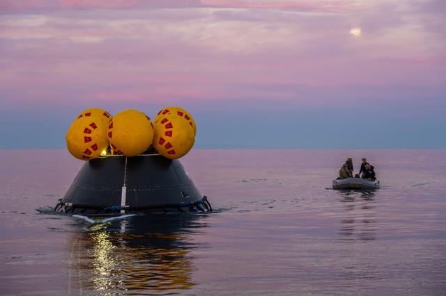 NASA image: Artemis II Orion Underway Recovery Test 11 (URT-11) - Day 3
