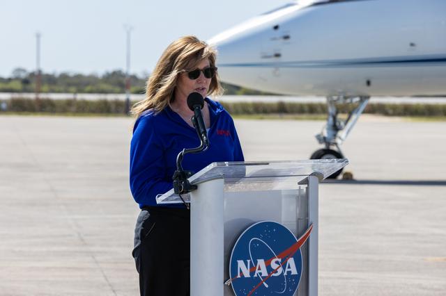 NASA’s SpaceX Crew-8 Crew Arrival at Kennedy Space Center