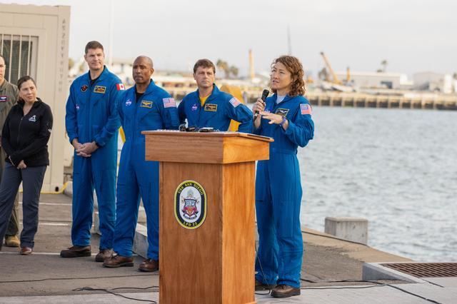 NASA image: URT-11 NASA & Navy Joint Press Conference