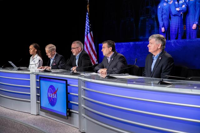 NASA image: SpaceX Crew-8 NASA Administrator Briefing