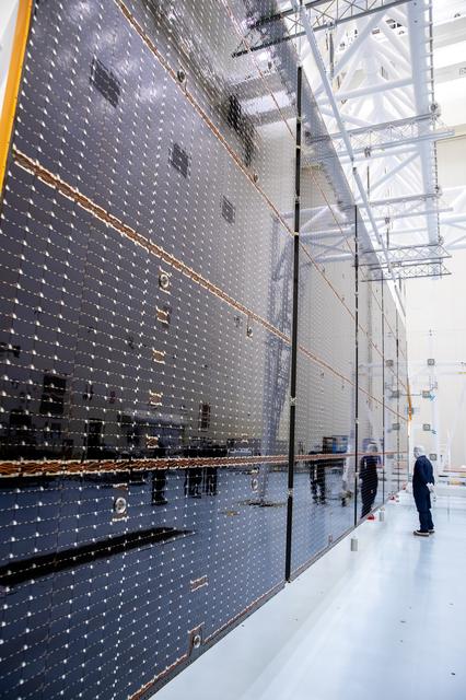 NASA image: Europa Clipper Solar Wing Deployment