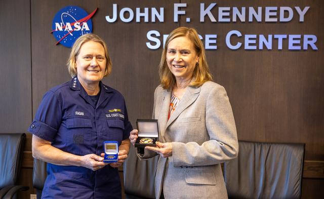 NASA image: Photographer for US Coast Guard Visit