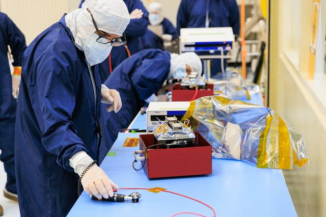 NASA image: NASA’s Europa Clipper Solar Array Antenna Install