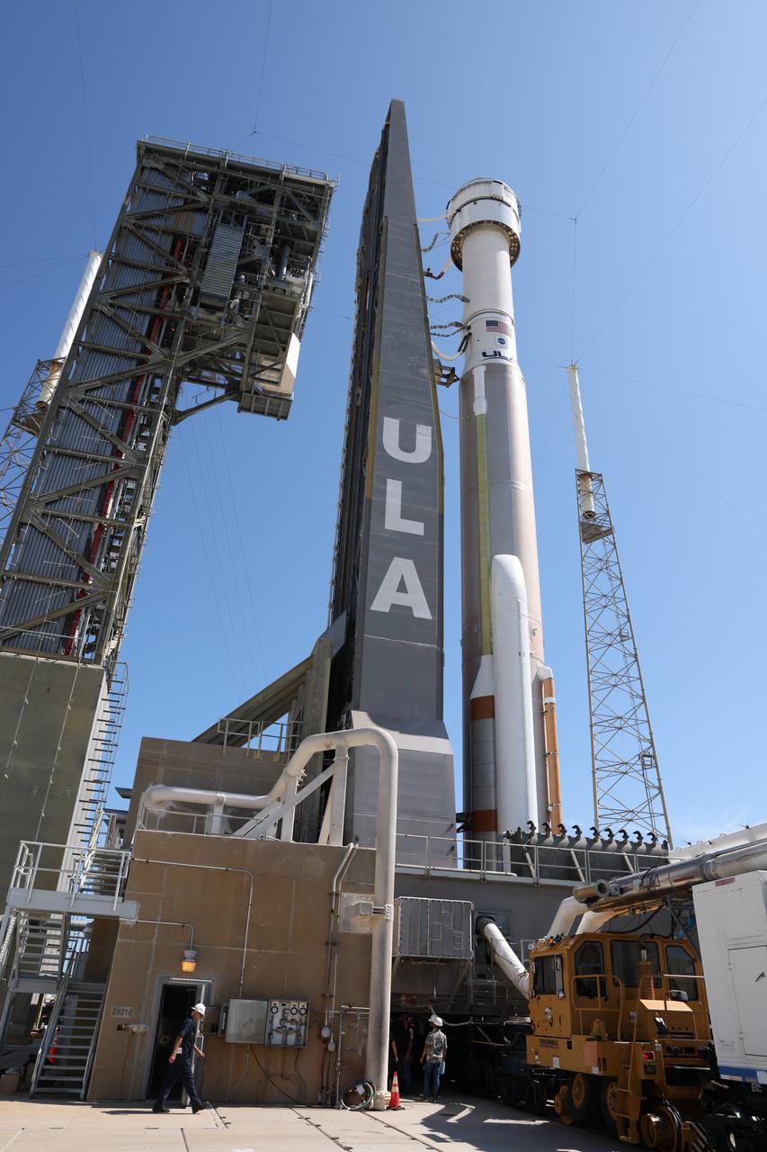 Boeing’s Starliner spacecraft atop the United Launch Alliance Atlas V rocket rolls out from the Vertical Integration Facility to the launch pad of Space Launch Complex-41 at Cape Canaveral Space Force Station in Florida on Saturday, May 4, 2024, ahead of NASA’s Boeing Crew Flight Test. As part of the agency’s Commercial Crew Program, NASA astronauts Butch Wilmore and Suni Williams are the first to launch to the International Space Station aboard Boeing’s Starliner spacecraft. Liftoff is scheduled for 10:34 p.m. ET Monday, May 6.