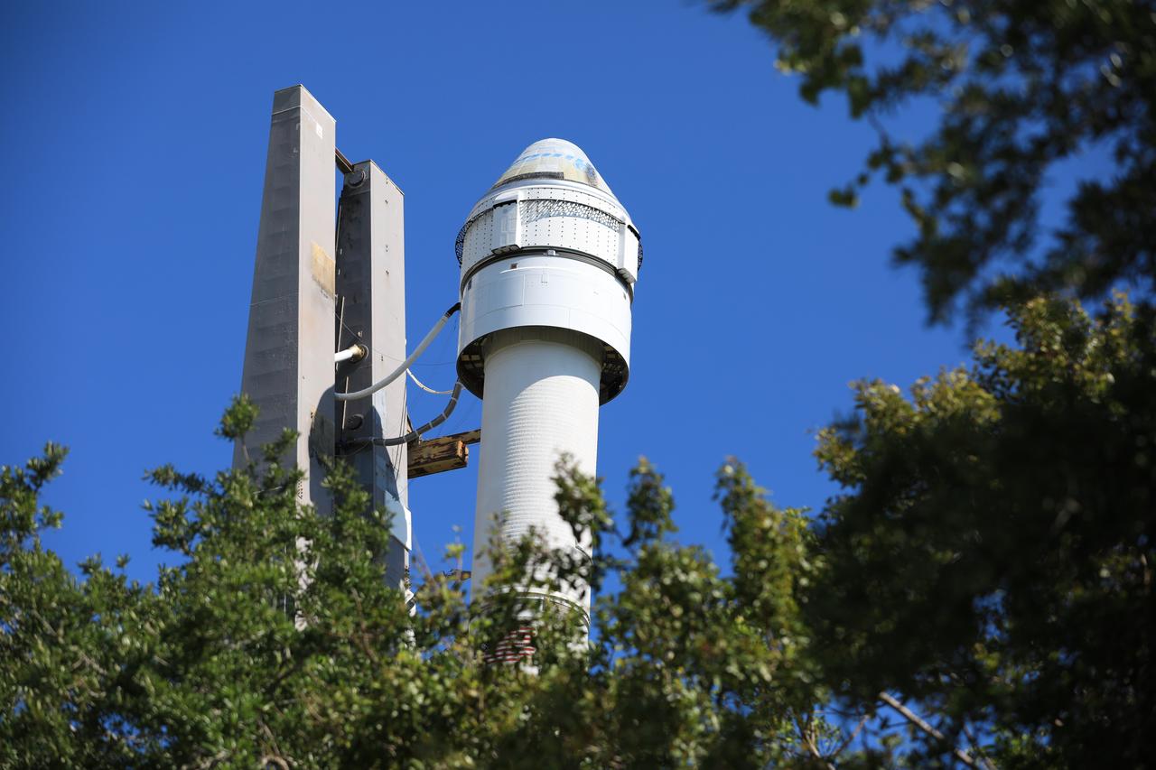 Boeing’s Starliner spacecraft atop the United Launch Alliance Atlas V rocket rolls out from the Vertical Integration Facility to the launch pad of Space Launch Complex-41 at Cape Canaveral Space Force Station in Florida on Saturday, May 4, 2024, ahead of NASA’s Boeing Crew Flight Test. As part of the agency’s Commercial Crew Program, NASA astronauts Butch Wilmore and Suni Williams are the first to launch to the International Space Station aboard Boeing’s Starliner spacecraft. Liftoff is scheduled for 10:34 p.m. ET Monday, May 6.