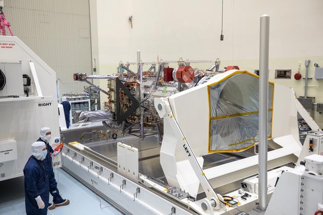 NASA image: Europa Clipper Spacecraft Unboxing
