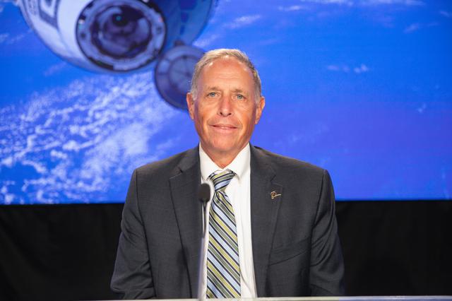 NASA image: NASA’s Boeing Crew Flight Test Post-Scrub News Conference