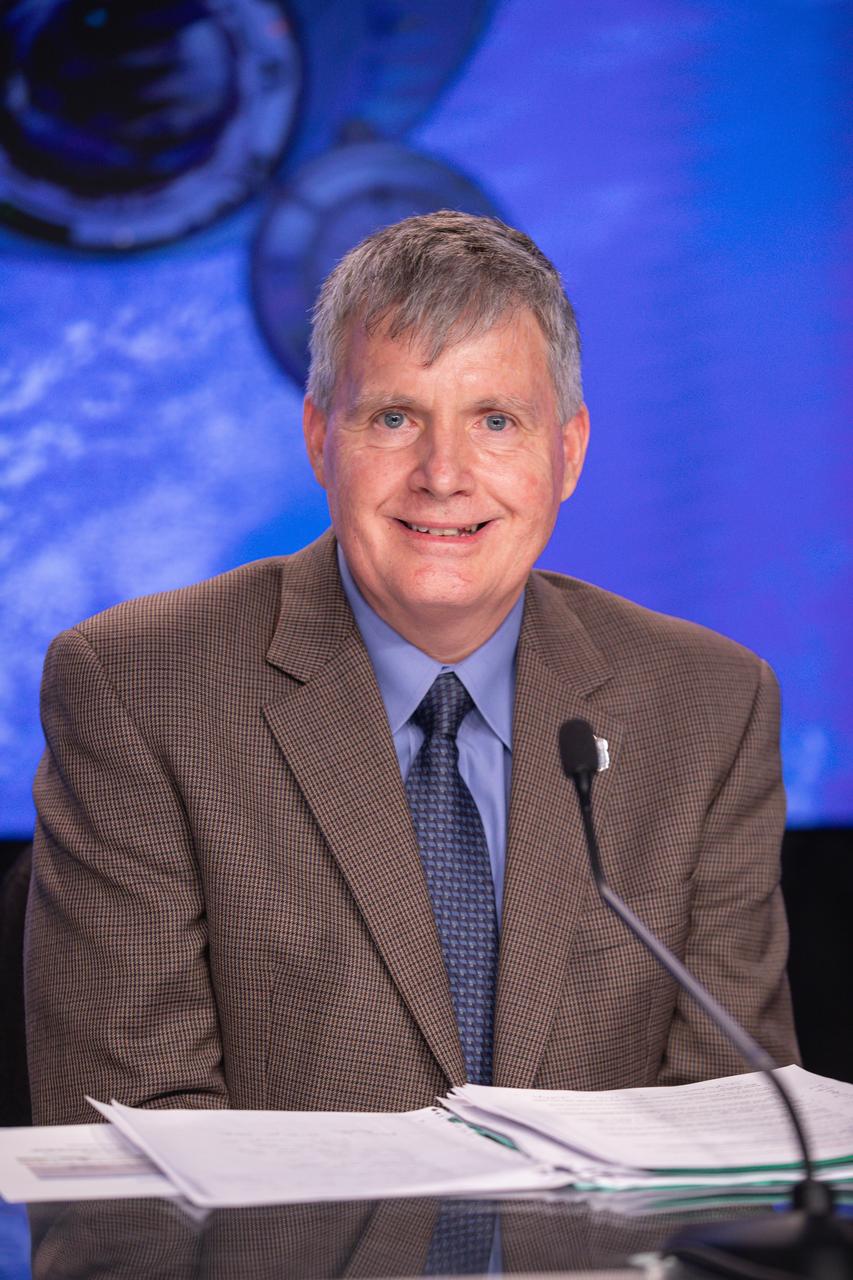 NASA Commercial Crew Program Manager Steve Stich participates in a postlaunch news conference for NASA’s Boeing Crew Flight Test on Wednesday, June 5, 2024, at the agency’s Kennedy Space Center in Florida. As part of the agency’s Commercial Crew Program, NASA astronauts Butch Wilmore and Suni Williams are the first to launch aboard Boeing’s Starliner spacecraft to the International Space Station atop a United Launch Alliance Atlas V rocket. Liftoff occurred at 10:52 a.m. EDT Wednesday, June 5, from Space Launch Complex-41 at Cape Canaveral Space Force Station.