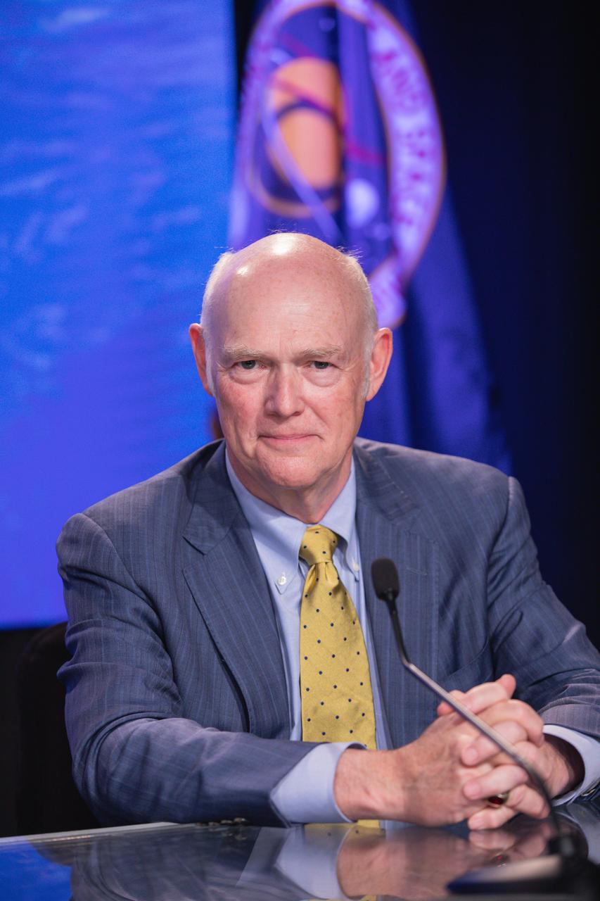 ULA (United Launch Alliance) President and CEO Tory Bruno participates in a postlaunch news conference for NASA’s Boeing Crew Flight Test on Wednesday, June 5, 2024, at the agency’s Kennedy Space Center in Florida. As part of the agency’s Commercial Crew Program, NASA astronauts Butch Wilmore and Suni Williams are the first to launch aboard Boeing’s Starliner spacecraft to the International Space Station atop a United Launch Alliance Atlas V rocket. Liftoff occurred at 10:52 a.m. EDT Wednesday, June 5, from Space Launch Complex-41 at Cape Canaveral Space Force Station.