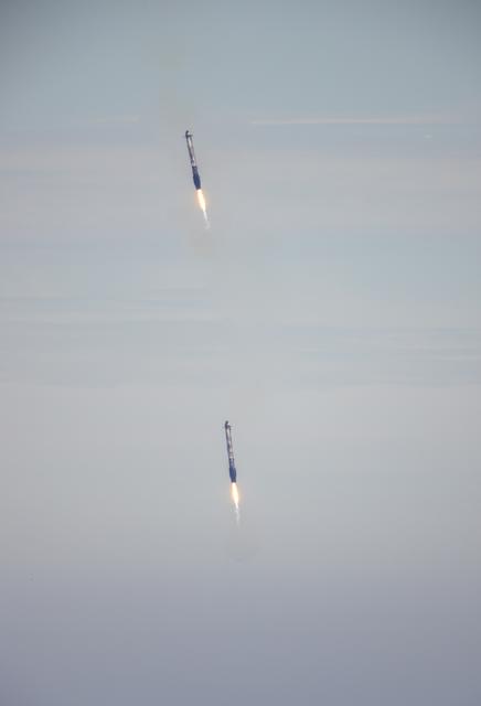 NASA image: NASA's SpaceX GOES-U Booster Landing