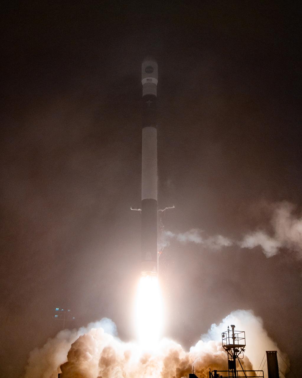 Firefly Aerospace’s Alpha rocket carrying eight CubeSats as part of NASA’s CubeSat Launch Initiative (CSLI) lifts off from Space Launch Complex 2 at Vandenberg Space Force Base in California at 9:04 p.m. PDT Wednesday, July 3, 2024. The successful launch of the rocket, named “Noise of Summer,” completed the company’s Venture-Class Launch Services Demonstration 2 (VCLS Demo 2) contract with the agency. The CubeSat missions were designed by universities and NASA centers to conduct climate studies, satellite technology development, and educational outreach to students.