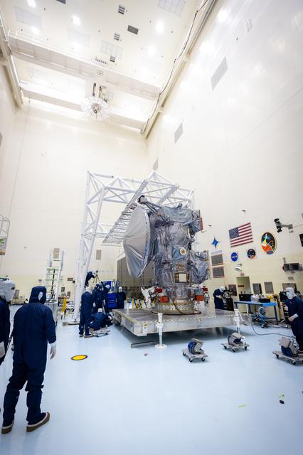 NASA image: Europa Clipper Solar Array Alignment and Install