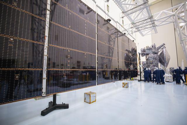 NASA image: Europa Clipper Solar Array Install